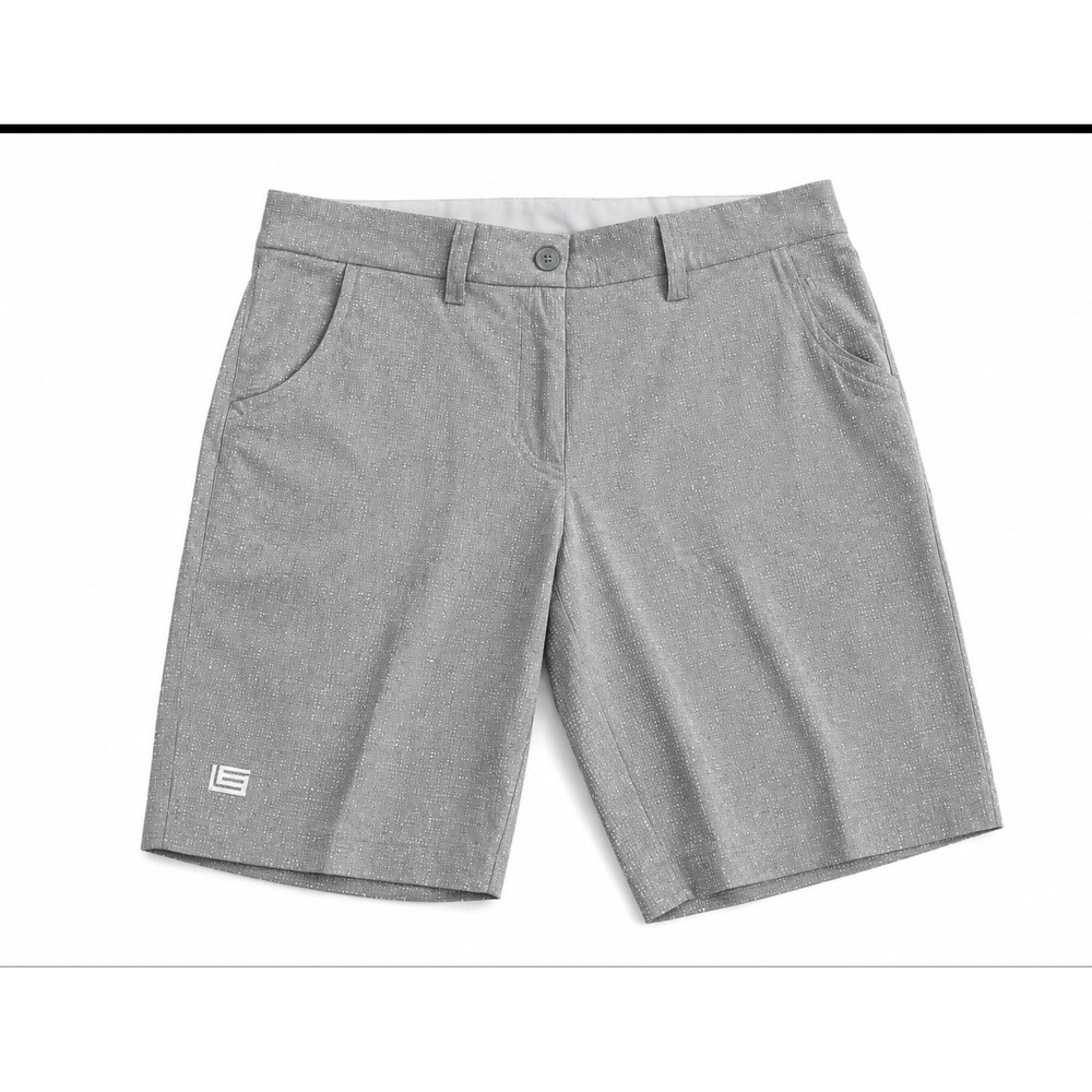 LOFT8 Womens 8 Gray Performance Golf Shorts Stretch Weekend Casual Pockets Golf - Picture 3 of 7